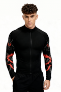 Draco Rage Compression Zipper - Black