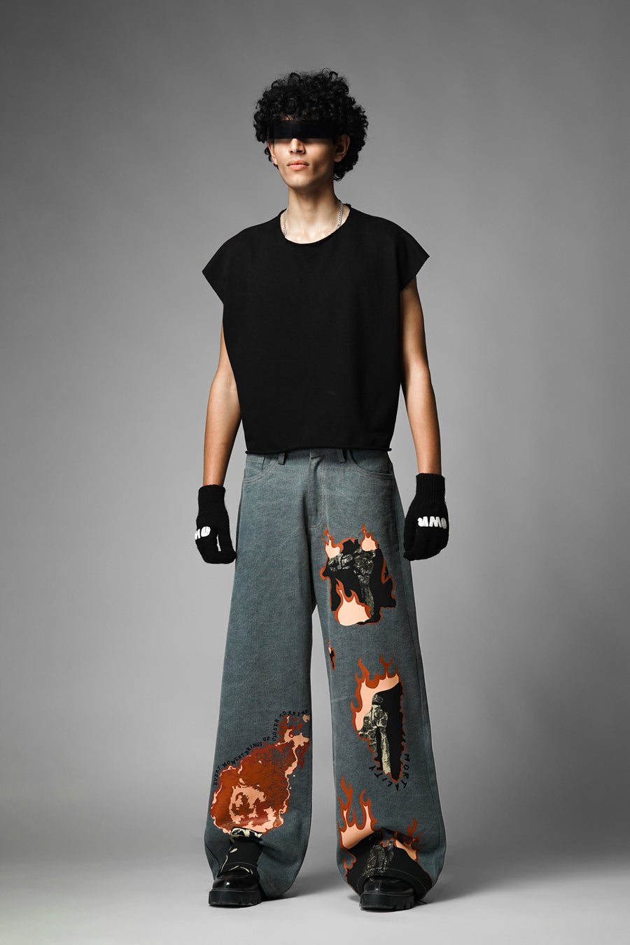 Mortality Grey Denims